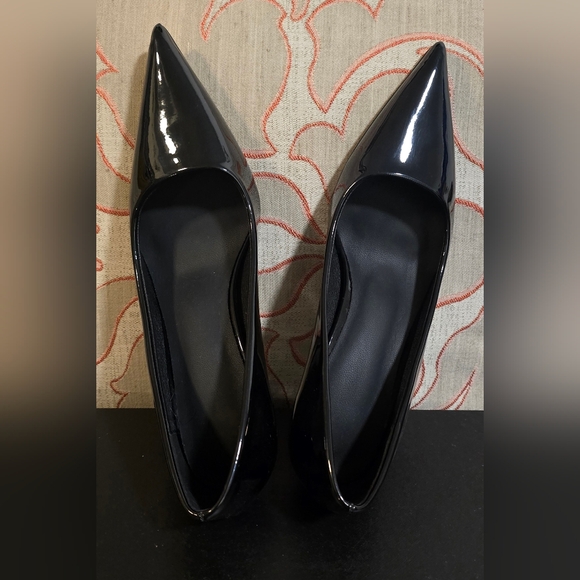 Black kitten heels size 35 = US 4.5 / 5 - Picture 5 of 5
